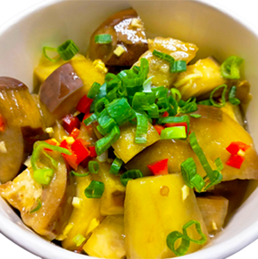 Salade aubergine